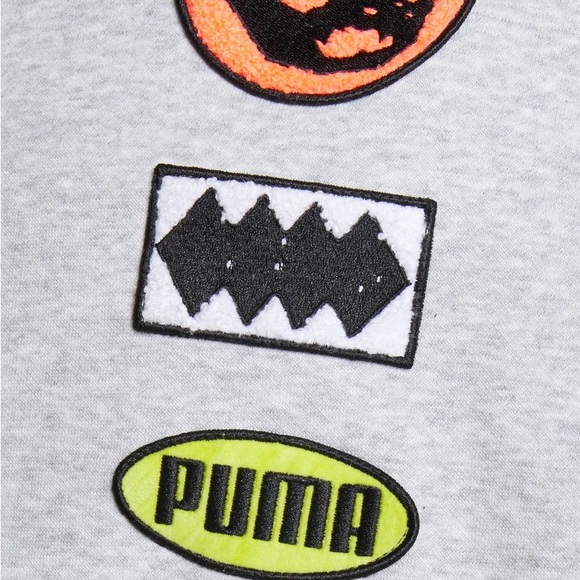 NEW WITH TAGS SIZE XXL puma basketball playbook pullover light grey - Picture 2 of 7